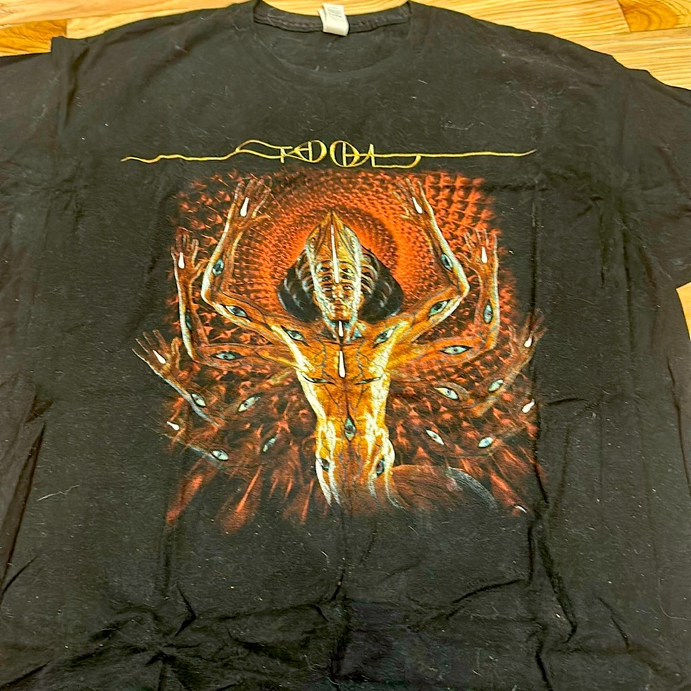 TOOL XL tshirt 2022 Fear Inoculum tour Los Angeles California Tool